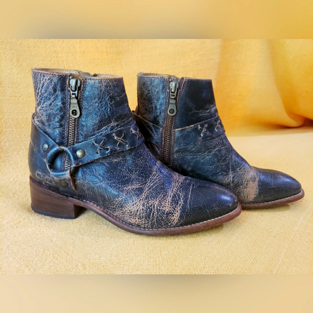 Bed Stu | Black Booties | Size 7
